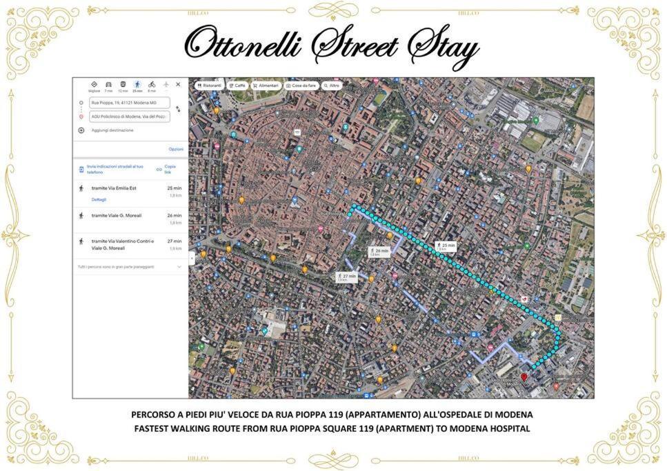 Ottonelli Street Stay- Wifi Fibra Free Tra Storchi & Centro Storico โมดินา ภายนอก รูปภาพ