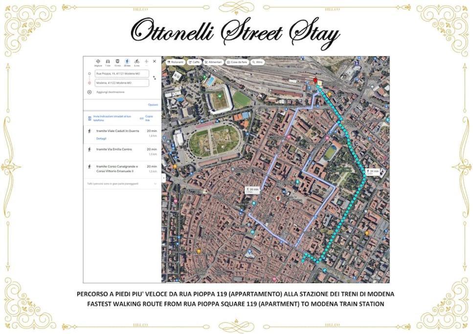 Ottonelli Street Stay- Wifi Fibra Free Tra Storchi & Centro Storico โมดินา ภายนอก รูปภาพ