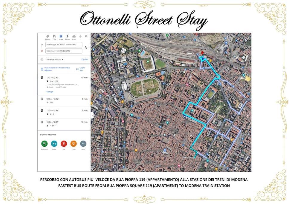 Ottonelli Street Stay- Wifi Fibra Free Tra Storchi & Centro Storico โมดินา ภายนอก รูปภาพ