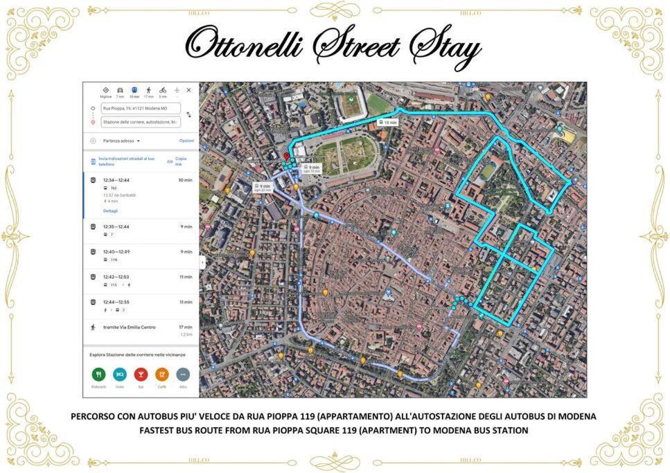 Ottonelli Street Stay- Wifi Fibra Free Tra Storchi & Centro Storico โมดินา ภายนอก รูปภาพ